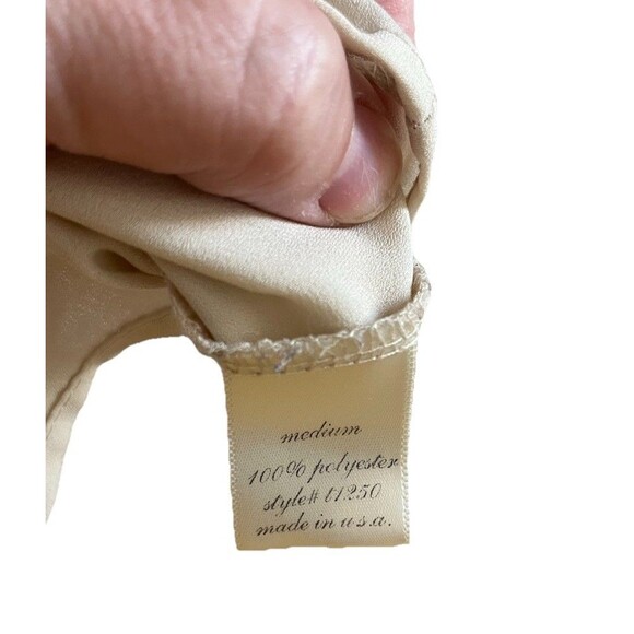 Francesco Bird Cage Tank Top Size M Cottage Core Whimsical Lace Style T1250 - Picture 6 of 7